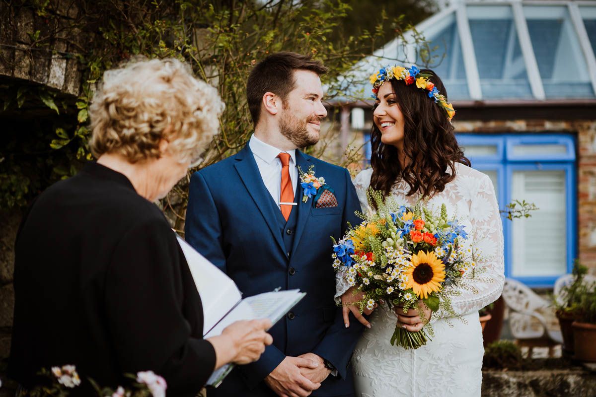 Small Weddings Cornwall - Lower Barns Elopement Weddings